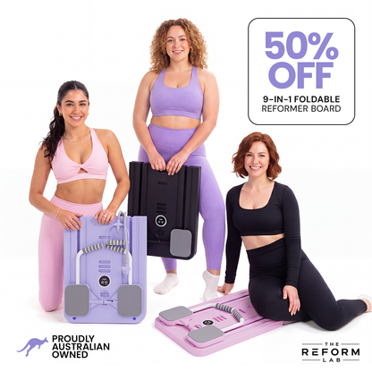 The Reform Lab - 9-in-1 Foldable Reformer Board